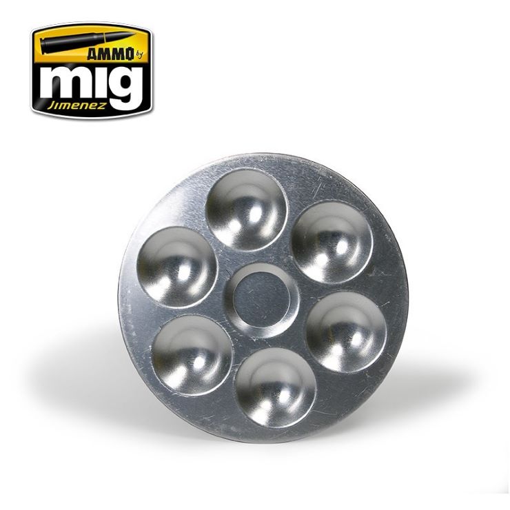 Ammo by Mig - Aluminum Palette 6 Wells